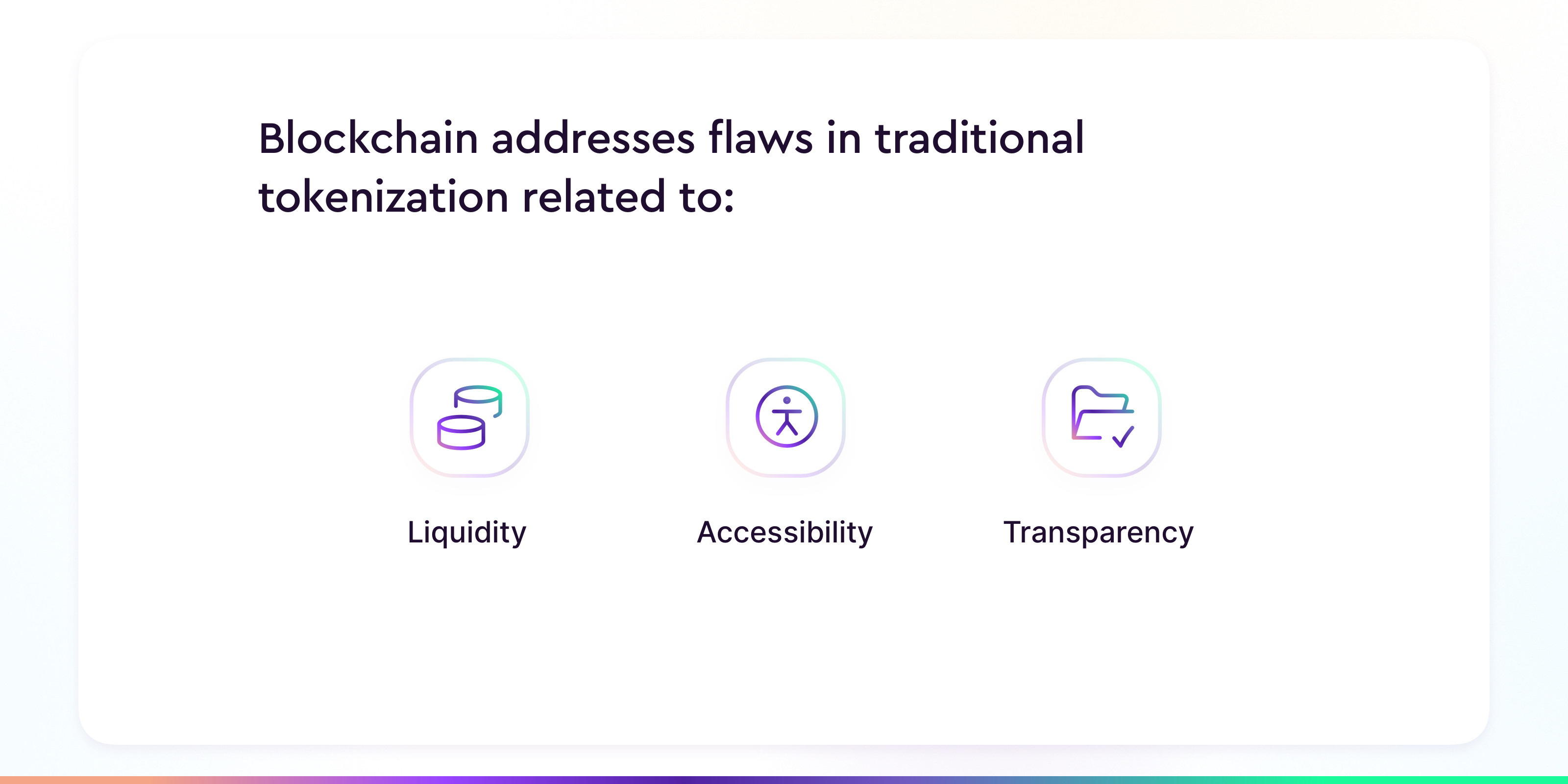 blockchain in traditional tokenization