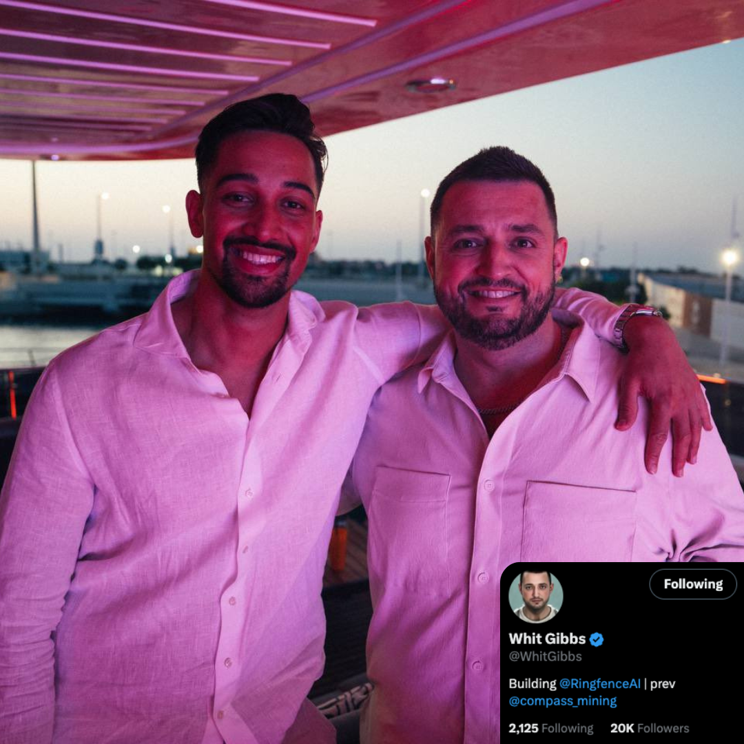 quincy and whitgibbs on boat party in dubai