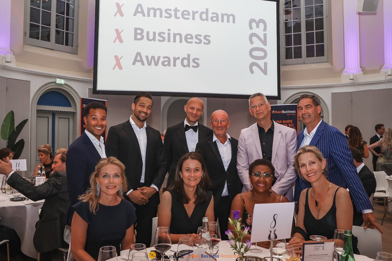 quincy at amsterdam business awards 2023