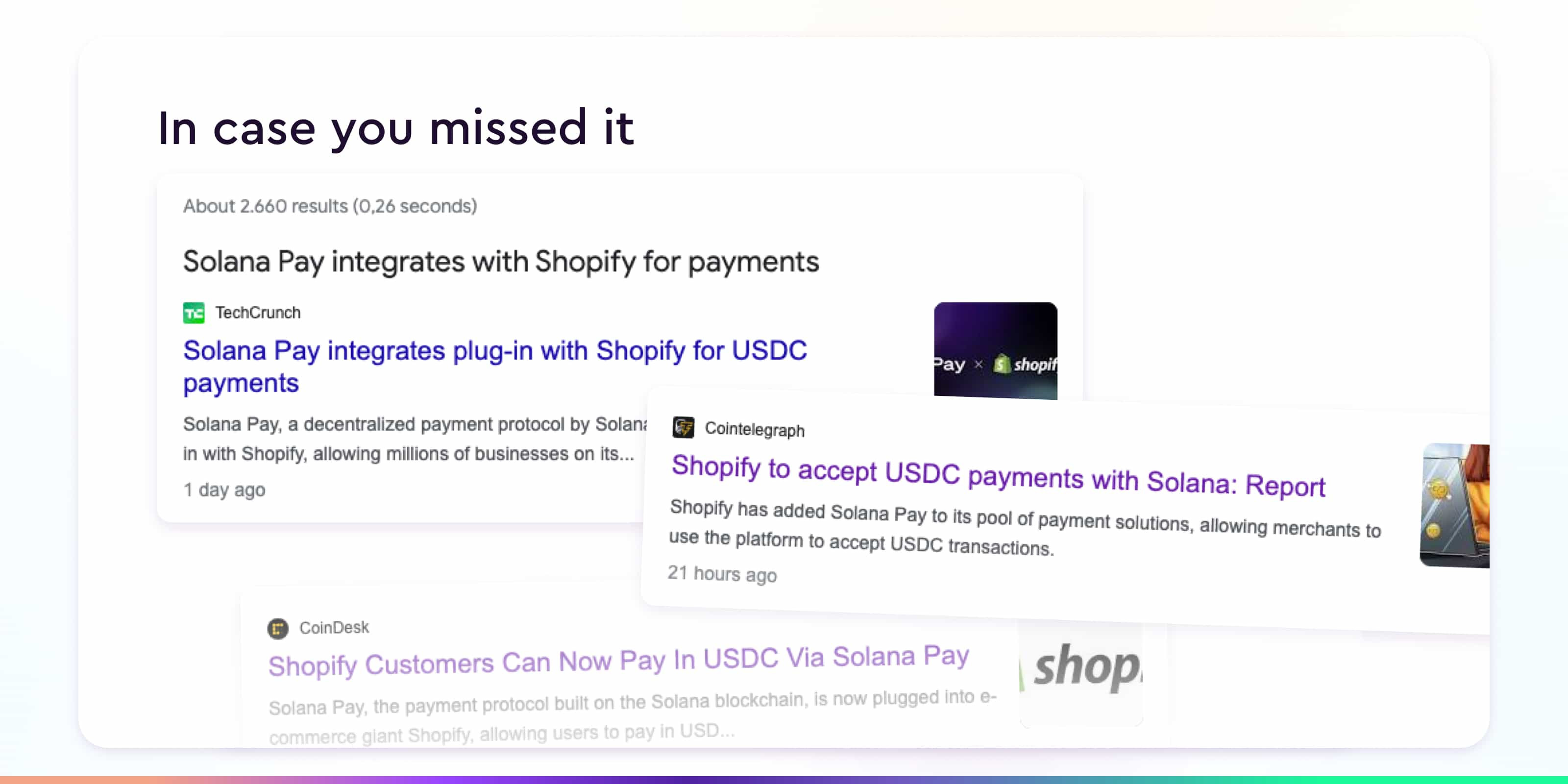 Solana Pay Shopify integratie PR