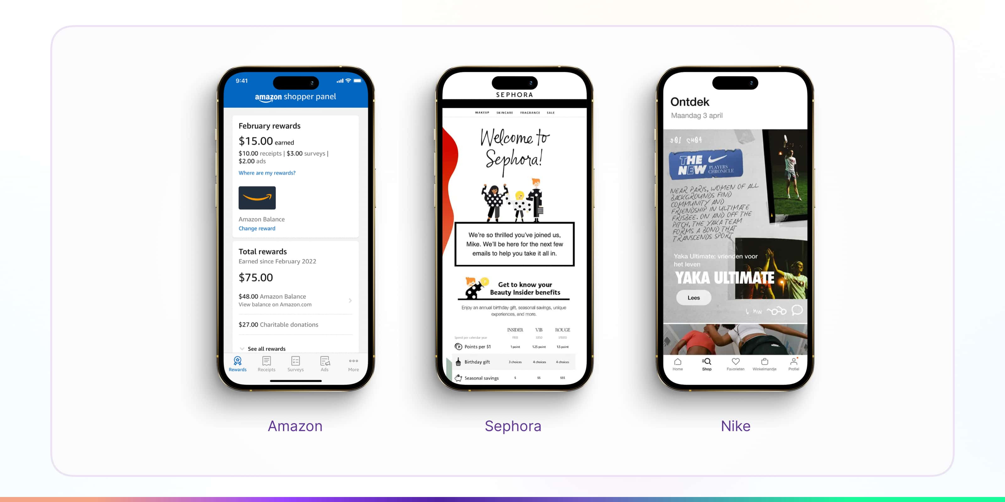 Industry-leading examples - Mobile App Features 