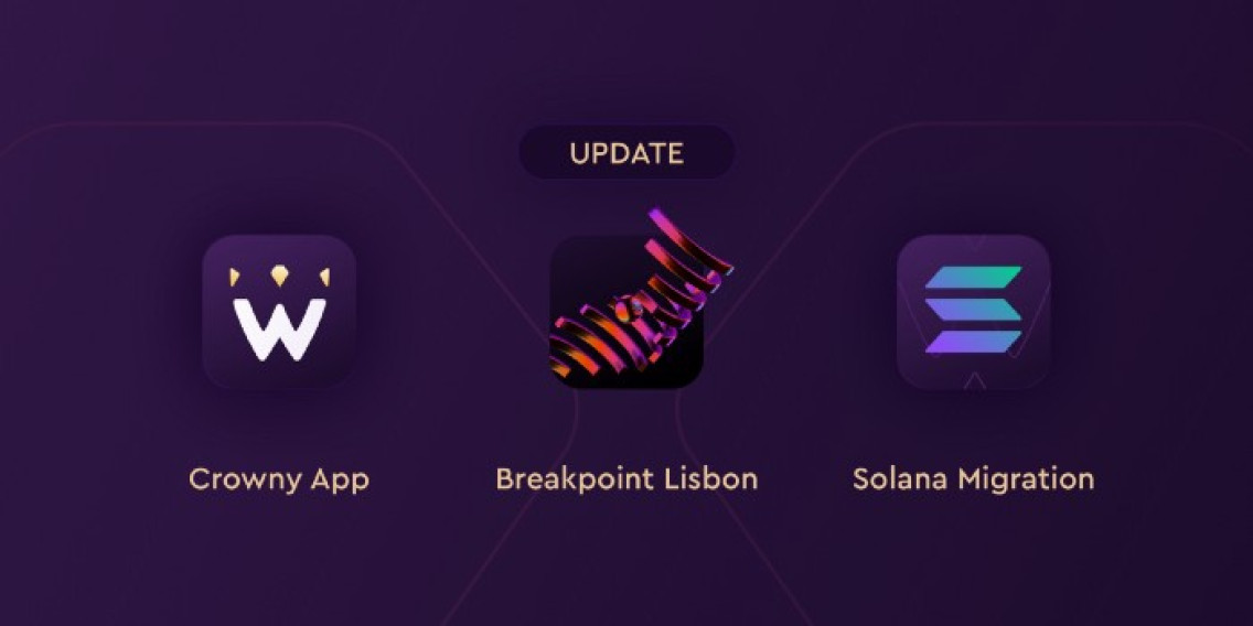 Crowny App Solana Breakpoint Lisbon Solana App Token Migration.