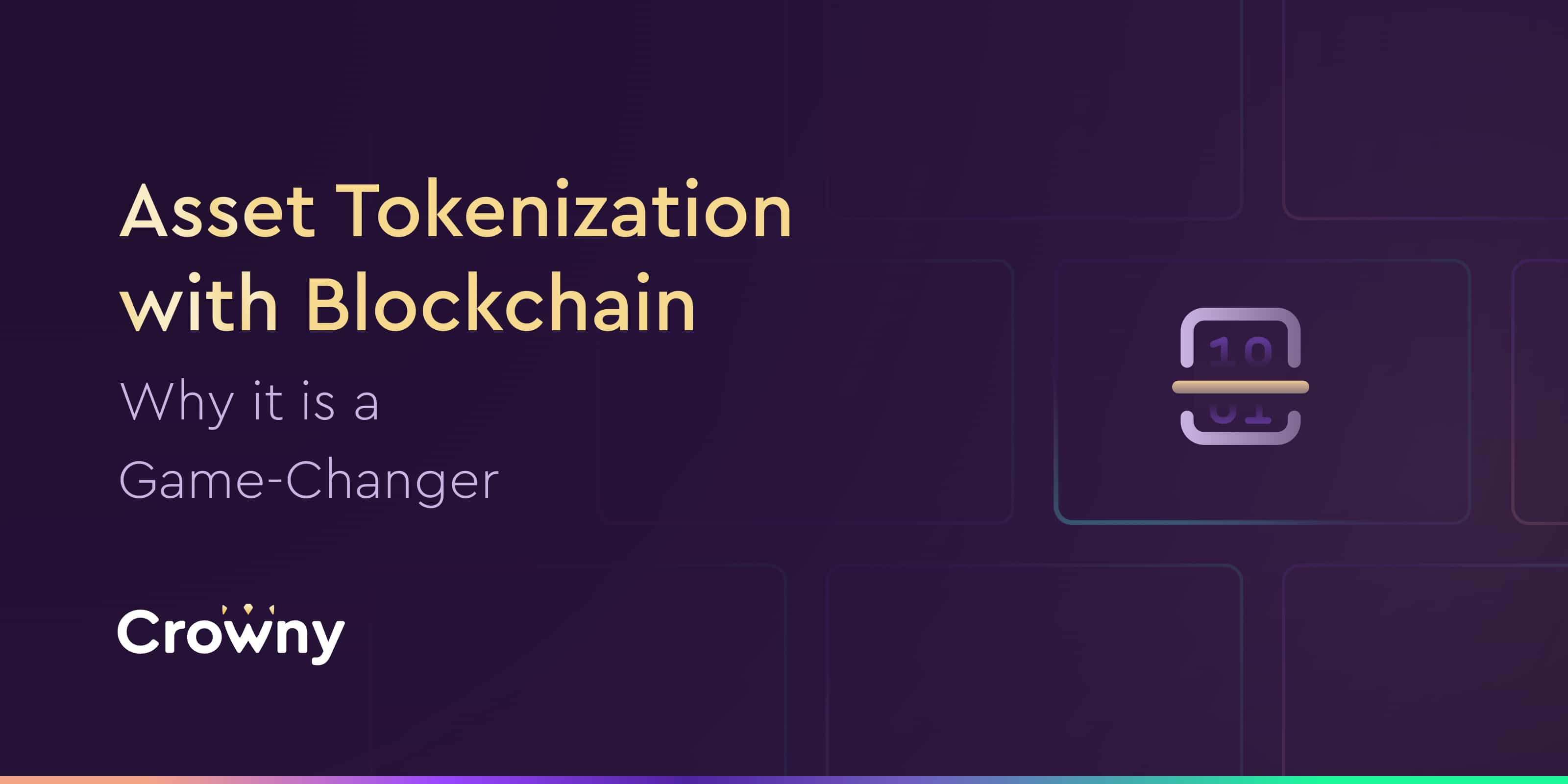 asset tokenization with blockchain - cover