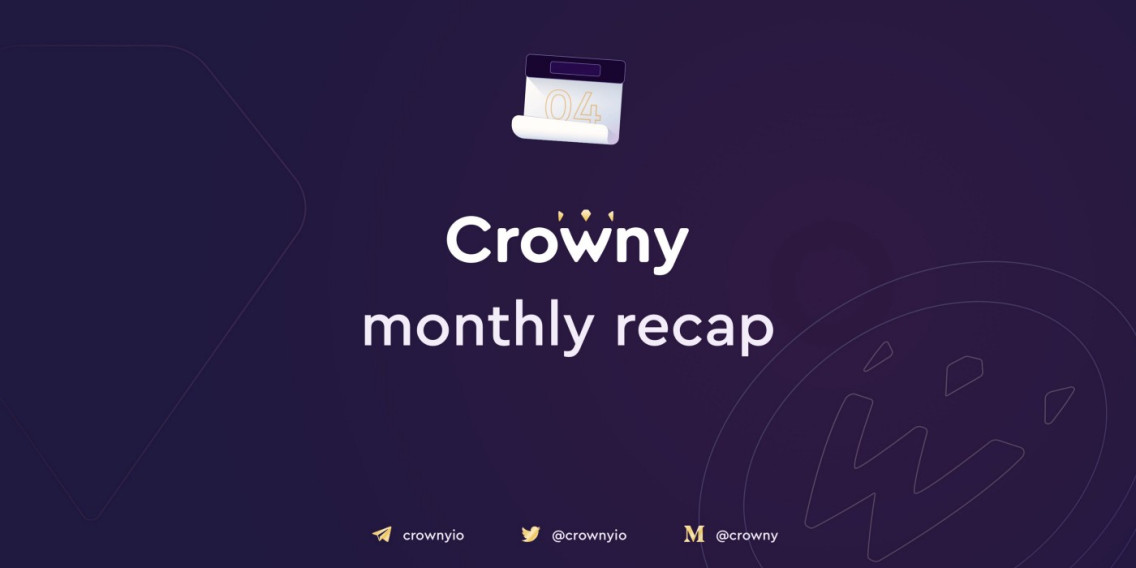 crowny monthly recap may 2021.
