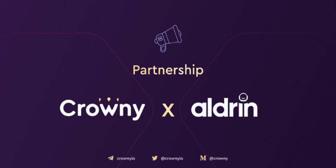 crowny partners with aldrin.