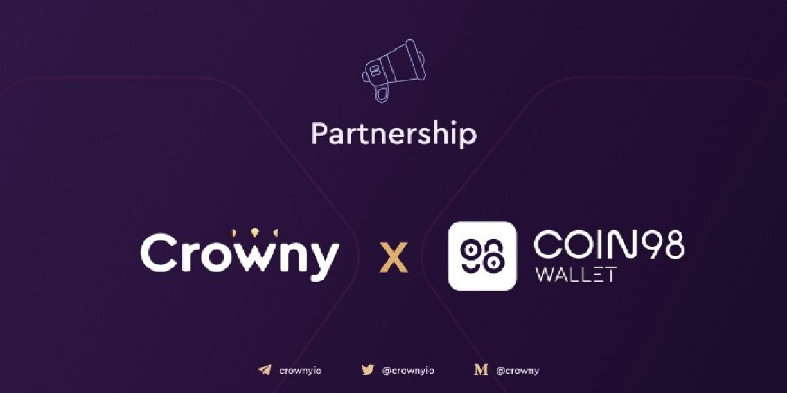crowny partners with coin98.
