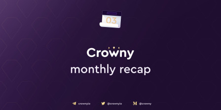 crowny monthly recap march.