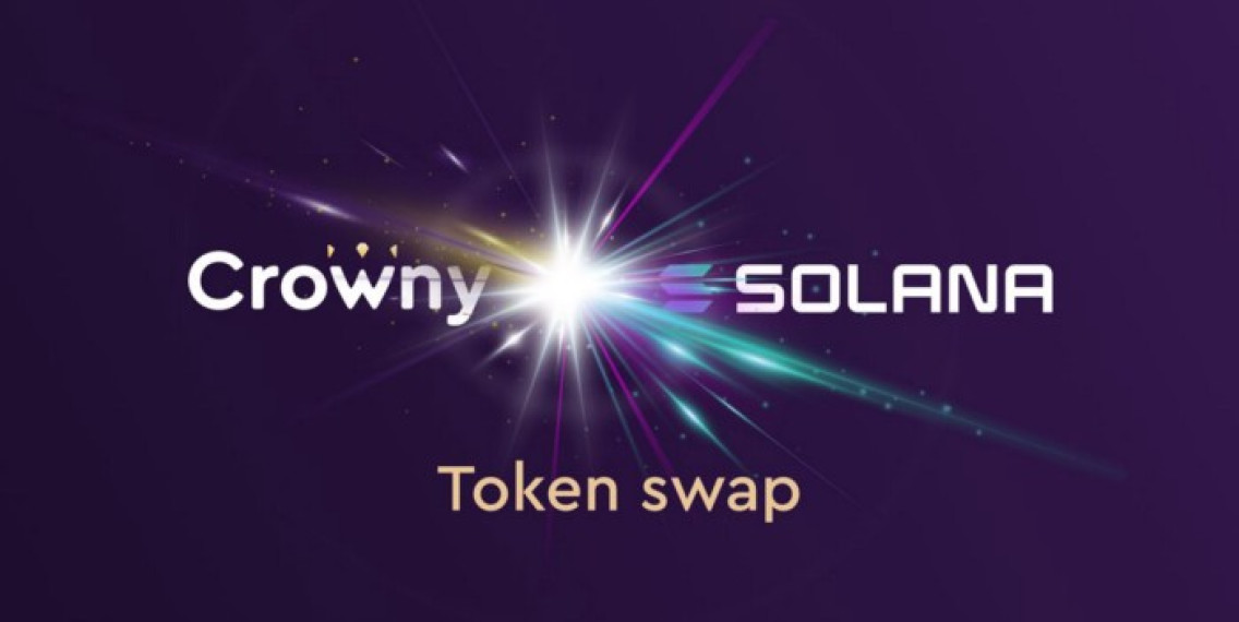 solana token swap gives crowny royal kickstart.