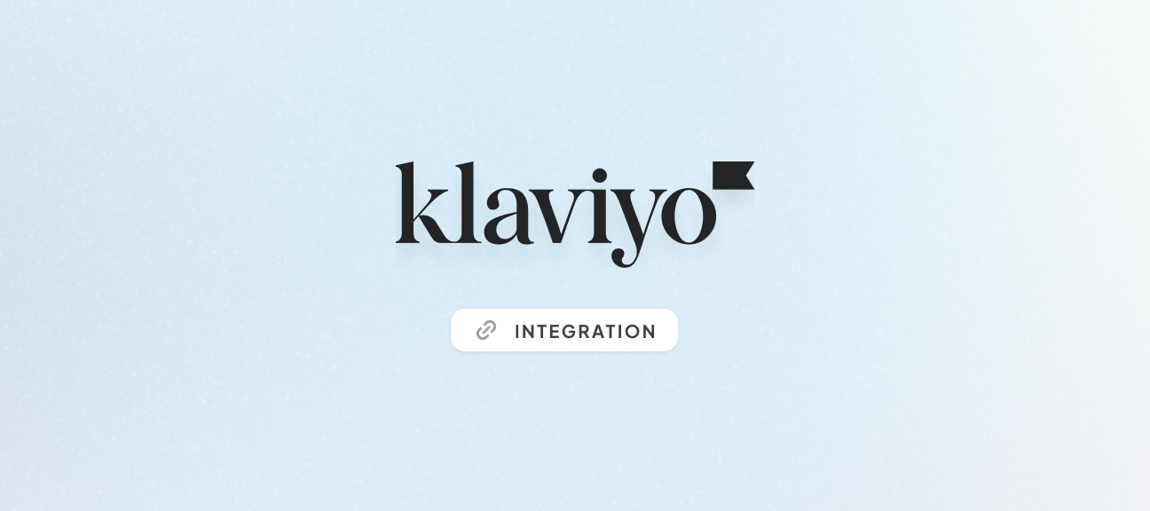 Klaviyo integration